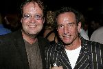 Amsterdam 3 oktober 2004
Presentatie sieradenlijn van Maik de Boer.
Rob Verlinden met vriend