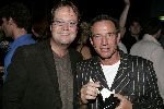 Amsterdam 3 oktober 2004
Presentatie sieradenlijn van Maik de Boer.
Rob Verlinden met vriend