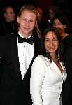 Amsterdam 21 oktober 2004
Uitreiking van de televizierring in HMH.
Sabine Koning  en Ewout Genemans