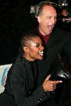 Amsterdam 21 oktober 2004
Uitreiking van de televizierring in HMH.
Sylvana Simons met man