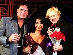 Hong Kong 11 oktober 2004
Princess Model of the world verkiezing.
Niek Boes Laura Fygi en Tony Hadley