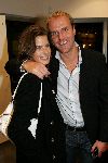 Amsterdam  15  oktober 2004
Opening Bottecelli schoenen in Amsterdam.
Wendy Dubbelt en Jeroen v d Mast