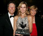 Amsterdam 21 oktober 2004
Uitreiking van de televizierring in HMH.
Wendy v Dijk met haar ouders