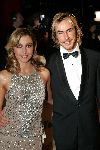 Amsterdam 21 oktober 2004
Uitreiking van de televizierring in HMH.
Wendy v Dijk met Chris Zegers
