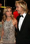 Amsterdam 21 oktober 2004
Uitreiking van de televizierring in HMH.
Wendy v Dijk met Chris Zegers
