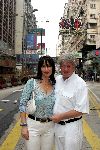 Hong Kong 10 oktober 2004
Princess Model of the world verkiezing.
Willibrord Frequin met Suzanne in Hong Kong