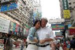 Hong Kong 10 oktober 2004
Princess Model of the world verkiezing.
Willibrord Frequin met Suzanne in Hong Kong