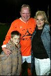 Zevenbergen 21 oktober 2004.
Voetballen voor Villa Pardoes
Willy v d Kerkhof met dochter en kleinzoon