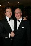 Amsterdam 21 oktober 2004
Uitreiking van de televizierring in HMH.
Winston Gerschtanowitz met zijn vader
