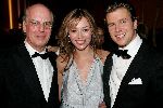 Amsterdam 21 oktober 2004
Uitreiking van de televizierring in HMH.
Winston Gerschtanowitz met zijn vader en Renate Verbaan