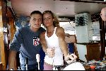 Hong Kong 8 oktober 2004
Princess Model of the world verkiezing.
Inge de Bruijn en Wiston Post