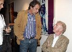 Amsterdam 2 oktober 2005
Presentatie cd Wim Sonneveld in nieuwe de la mar theater.
Maarten Spanjer met vriendin ...Huf en Andre v Duin