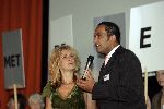 Arnhem 14 oktober 2005
Prinses Maxima bij Vrouwen van nu in papendal.  
Leonie Janssen en Arnold Vanderleyde