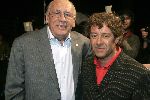 Amsterdam 19 oktober 2005
Premiere Kick off goal in  pathe arena.
Bobby Haarms met David Endt