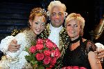 Amsterdam 2 oktober 2005
Premiere Beauty and the beast in Carre.
Carlo Boszhard en Irene Moors en Chantal janzen