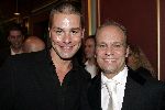 Amsterdam 2 oktober 2005
Premiere Beauty and the beast in Carre.
Carlo Boszhard met ex Eloy de Jong
