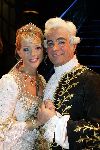 Amsterdam 2 oktober 2005
Premiere Beauty and the beast in Carre.
Carlo Boszhard met Chantal Janzen