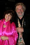 Amsterdam 21 oktober 2005
Televizierringuitreiking in ij theater.
Chiem v Houweninge met vrouw