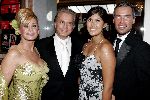 Amsterdam 2 oktober 2005
Premiere Beauty and the beast in Carre.
Connie Breukhoven met hans Breukhoven Shanne Breukhoven en edwin