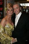 Amsterdam 2 oktober 2005
Premiere Beauty and the beast in Carre.
Connie Breukhoven met Hans Breukhoven