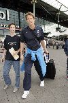 Amsterdam 9 oktober 2005
Aankomst Nederlands elftal op schiphol na kwalificatie WK
Edwin v d Sar