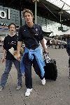Amsterdam 9 oktober 2005
Aankomst Nederlands elftal op schiphol na kwalificatie WK
Edwin v d Sar