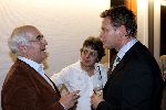 Alphen aan de Rijn 3 oktober 2005
Premiere Liesbeth List.
Frits Spits met vrouw en Albert Verlinde
