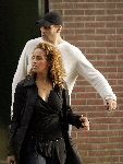 Hoofddorp 9 oktober 2005
Glennis Grace optreden bij claus party house.  Vriend Moos