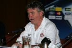 Eindhoven, 31 Oktober 2005
Persconferentie t.g.v. Championsduel PSV-AC Milaan
Guus Hiddink
© Foto Bart Bel