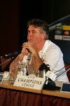Eindhoven, 31 Oktober 2005
Persconferentie t.g.v. Championsduel PSV-AC Milaan
Guus Hiddink
© Foto Bart Bel