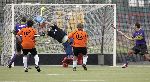 Eindhoven, 9 Oktober 2005
De eerste wedstrijd in de hoofdklasse tussen promovendus HC Eindhoven en landskampioen Oranje Zwart, eindstand 1-3 voor de landskampioen.
