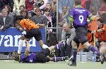 Eindhoven, 9 Oktober 2005
De eerste wedstrijd in de hoofdklasse tussen promovendus HC Eindhoven en landskampioen Oranje Zwart, eindstand 1-3 voor de landskampioen.