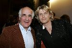 Alphen aan de Rijn 3 oktober 2005
Premiere Liesbeth List.
Frits Spits met Hans Klok