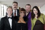 Tilburg 23 oktober 2005
Premiere Annie in schouwburg Tilburg.
Sandra Reemer met Henk Krol en vriend