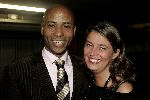 Amsterdam 19 oktober 2005
Premiere Kick off goal in  pathe arena.
Humberto Tan met vrouw