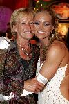 Aalsmeer 15 oktober 2005
Finale dancing with the stars .
Inge de Bruijn met moeder