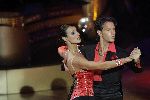 Aalsmeer 15 oktober 2005
Finale dancing with the stars .
Irene v d Laar met danspartner