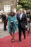 Naaren 22 oktober 2005
Huwelijk van Prins Floris en Prinses Aimee in kerk Naarden.
Ivo Niehe met vrouw