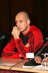 Eindhoven, 31 Oktober 2005
Persconferentie AC Milaan voor de championsleague PSV-AC Milaan,  
Jaap Stam
©Bart Bel