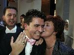 Amsterdam 21 oktober 2005
Uitreiking van de televizierring in thater aan het ij.
Winnaar jan Smit met  ouders