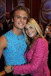 Aalsmeer 15 oktober 2005
Finale dancing with the stars .
Jim Bakkum met vriendin