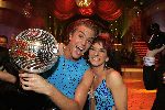 Aalsmeer 15 oktober 2005
Finale dancing with the stars .
Jim Bakkum met danspartner