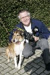 Ouderkerk aan de Amstel 3 oktober 2005
Halsband van blinde geleide honden.
Joop v Tellingen