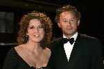 Amsterdam 21 oktober 2005
Televizierringuitreiking in ij theater.
Karin de Groot met man