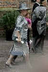 Naarden 22 oktober 2005
Trouwen Prins Floris en Aimee Sohngen in kerk naarden Vesting. 
Koningin Beatrix