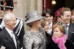 Naarden 22 oktober 2005
Huwelijk van Prins Floris en Prinses Aimee in kerk Naarden.
Koningin Beatrix Prins Carlo Hugo Prinses Christina en Prinses Margarita