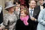 Naarden 22 oktober 2005
Huwelijk van Prins Floris en Prinses Aimee in kerk Naarden.
Koningin Beatrix Prins Carlo Hugo Prinses Christina en Prinses Margarita