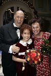 Tilburg 23 oktober 2005
Premiere Annie in stadsschouwburg Tilburg.
Edwin Rutten  en Loeki Knol