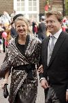 Naarden 22 oktober 2005
Huwelijk van Prins Floris en Prinses Aimee in kerk naarden.
Prins Friso en Mabel Wisse Smit
