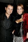 Amsterdam 21 oktober 2005
Televizierringuitreiking in ij theater.
Mariska Hulscher met vriend Arie Schouwenaar
